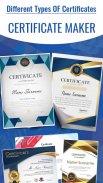 Certificate Maker Templates and Design screenshot 3