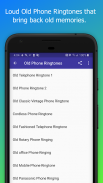 Old Phone Ringtones - Free Loud Alarm Sounds screenshot 4