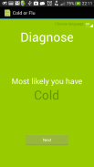 Cold or Flu Test screenshot 7