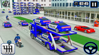 Police Cargo Truck Transporter screenshot 15