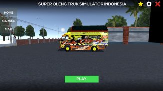 Super Oleng Truk Simulator Indonesia screenshot 0