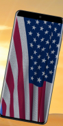 3D US Flag Live Wallpaper screenshot 1