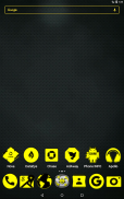 Yellow and Black Icon Pack v4.7 ✨Free✨ screenshot 5