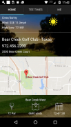 Bear Creek TX Tee Times screenshot 2