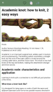 How to knit knots screenshot 3