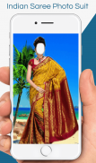 Designer Saree Photo Suit screenshot 4