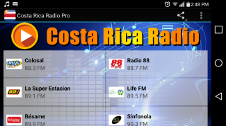 Costa Rica Radio Pro 🎧 screenshot 3