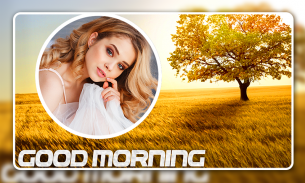 Good Morning Photo Frames screenshot 5