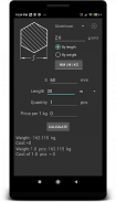 Metal Weight  Calculator screenshot 5