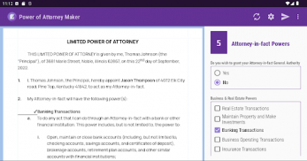 Power of Attorney Maker screenshot 5