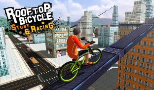 Rooftop Bicycle Stunt & Racing screenshot 12