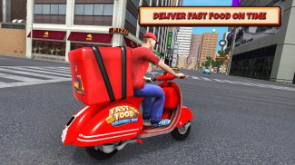 Fast Food Delivery Bike Game screenshot 11