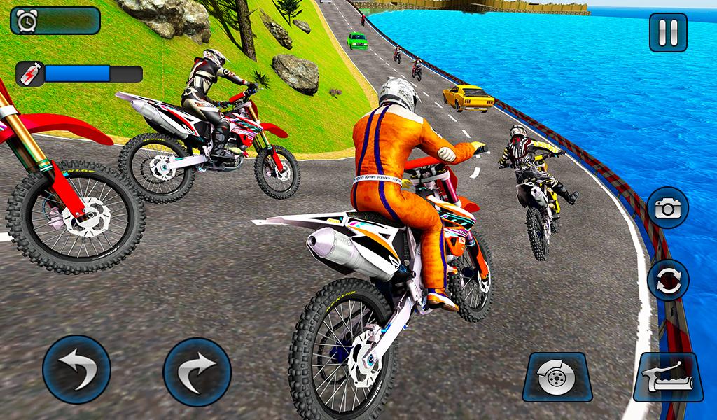 Snow mountain bike store racing mod apk