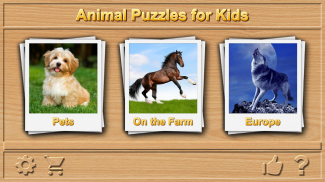 Animaux, Jeu de Puzzle Enfants screenshot 2