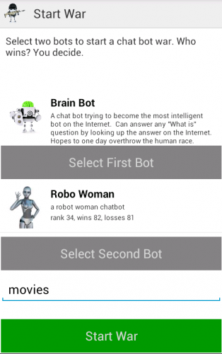 Chat Bot Wars 4 4 1 Download Android Apk Aptoide