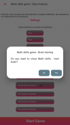 Math Skills - Brain training screenshot 6