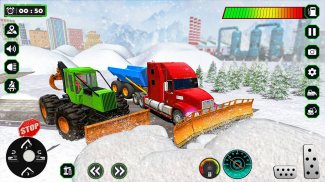 Snow Excavator Simulator Game screenshot 3