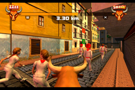 Pamplona Smash: Bull Runner screenshot 7