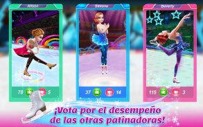 Bailarina de Patín en Hielo - Pista Reto de Baile screenshot 4