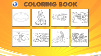Superhero Coloring Book - Kids screenshot 7