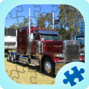 Jigsaw puzzle Kenworth trailers truck Icon