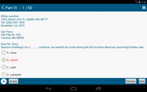 Amalan ujian TOEIC mendengar screenshot 11