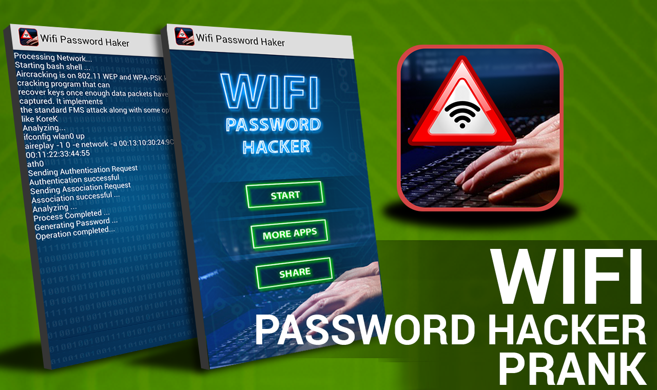 Wifi password hacker PRANK