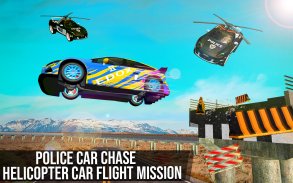 Guida in auto della polizia volante: Real Car Race screenshot 9