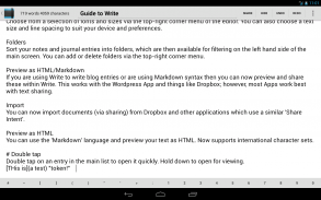 Write: Tablet Notepad/Journal screenshot 0