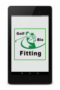 Biometrical Fitting for Golf screenshot 10