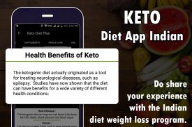 Keto Diet Plan App Indian screenshot 5