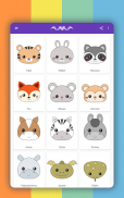 Σχεδιάστε χαριτωμένα ζώα screenshot 5