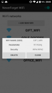 NeverForget WiFi - AutoConnect screenshot 0
