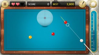 Bilhar 3 esferas de 4 bola screenshot 3