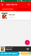 Radio PRO FM Romania screenshot 1