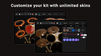 DrumKnee 3D Drums - Drum Set screenshot 1