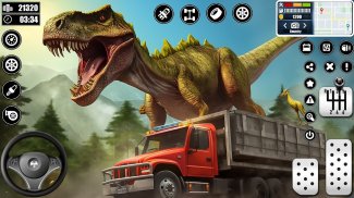 Dino Transporter Truck Games screenshot 3