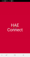 HAE Connect screenshot 1