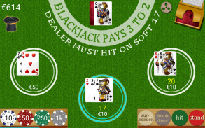 Multi Hand Blackjack screenshot 6