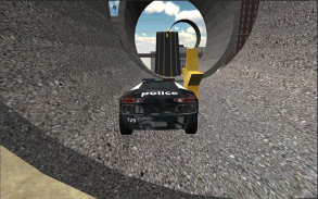 auto della polizia di guida 3D screenshot 0