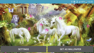 Einhorn Live Wallpaper screenshot 4