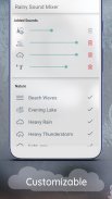 Rain Sounds with Relaxing Sleep Music screenshot 3