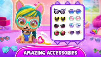 Hairstyle: pet care salon game screenshot 1