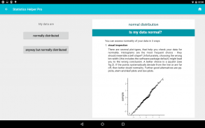 statistics helper screenshot 2