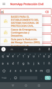 NormApp Protección Civil screenshot 1