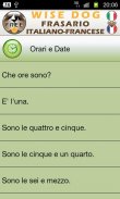 Frases italiano francés screenshot 1