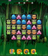 Monster Frenzy Match 3 puzzle game screenshot 2