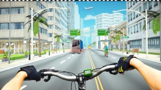 Reckless Racer: Bicycle Racing Games 2018 screenshot 5