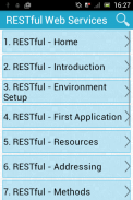 RESTful Web Services screenshot 0