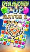 Diamond Pop Match 3 screenshot 0